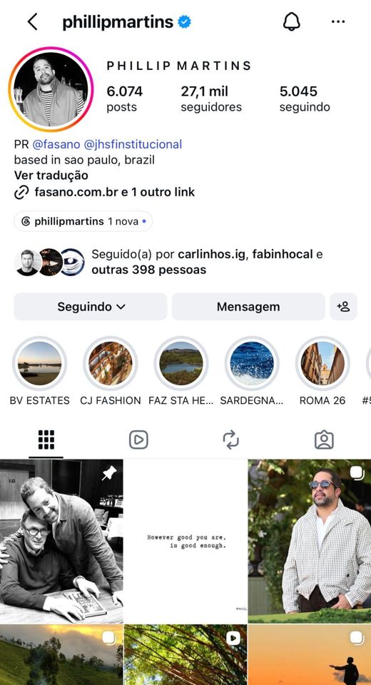 Story 1 de Phillip Martins