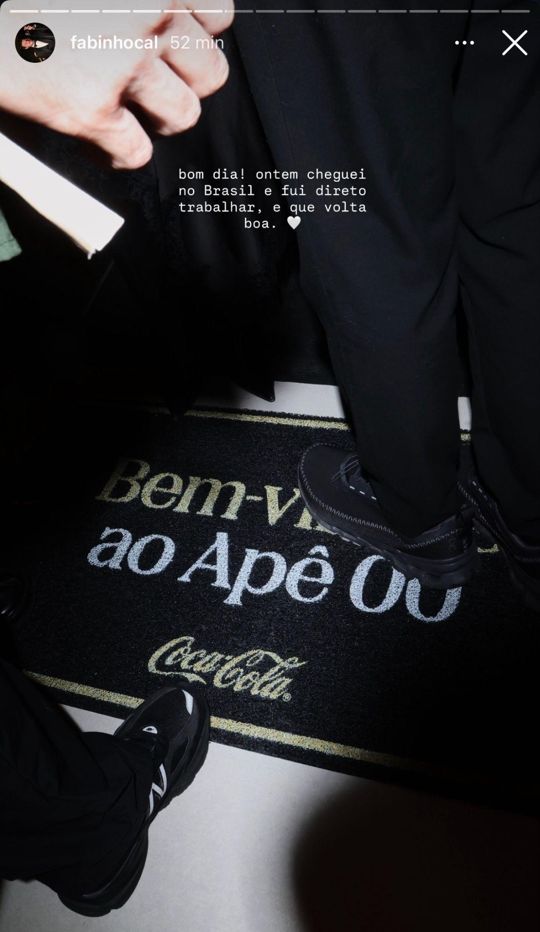 Story 2 de Fabinho Cal