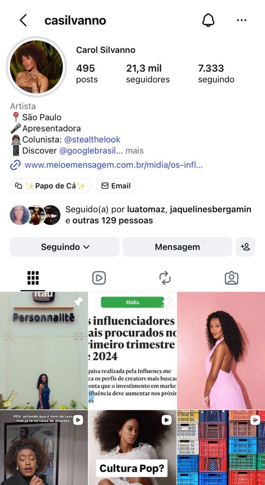 Story 1 de Carol Silvanno