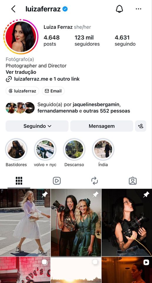 Story 1 de Luiza Ferraz