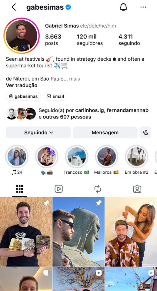 Story 1 de Gabe Simas